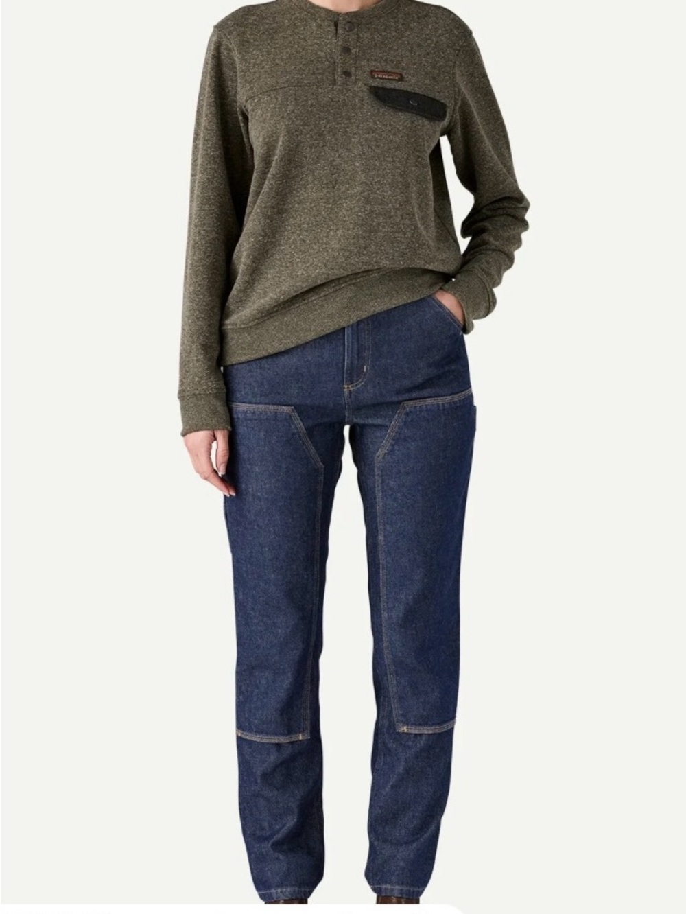 Patagonia Slim Work Denim PANTS / JEANS Reg. Size 12,Hemp Original Standard. NEW